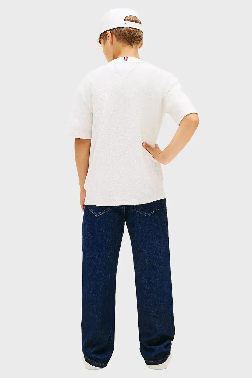Детская белая футболка SCRIPT JERSEY 3
