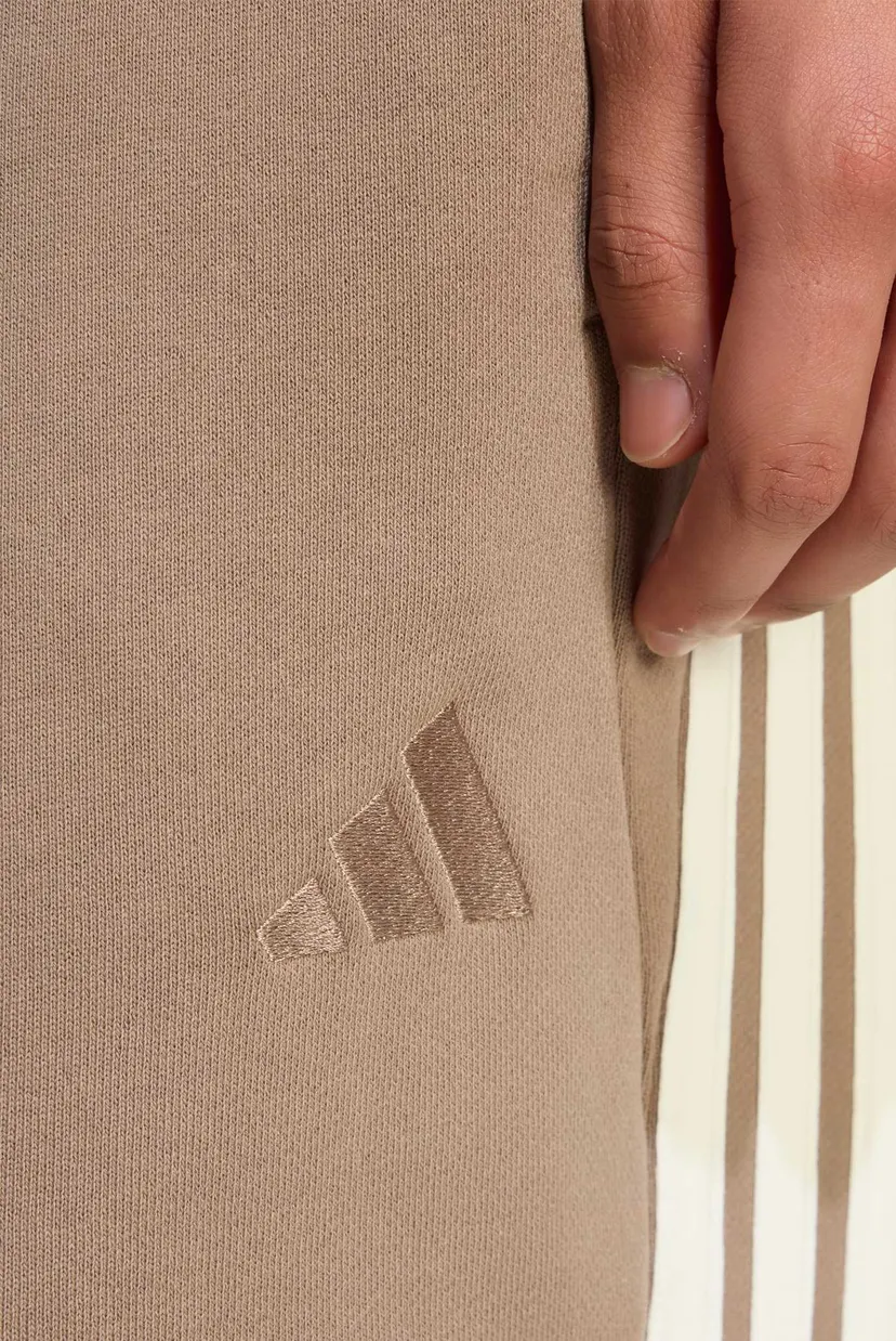 Мужские бежевые спортивние брюки ADIDAS KIT 3-STRIPES REGULAR CUFFED 5