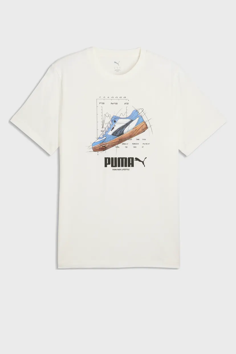 Чоловіча біла футболка Graphics Sneaker Tee Men 4