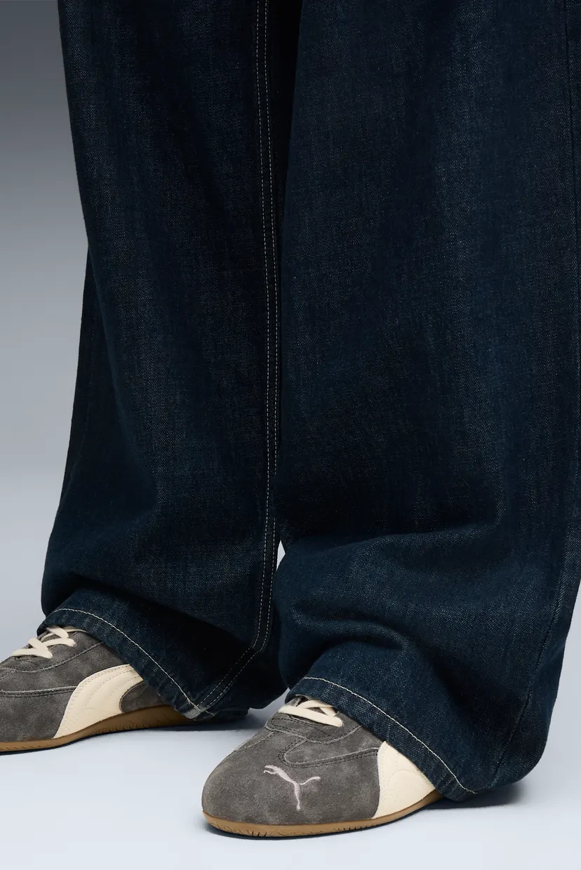 Темно-сірі шкіряні кросівки Speedcat Faded Sneakers Unisex PUMA