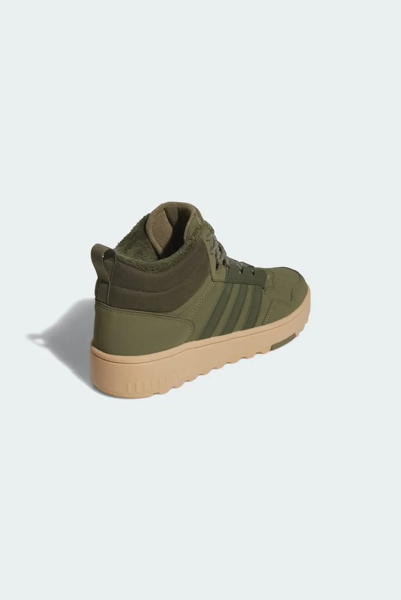 Оливковые кроссовки Hoops 4.0 Mid 5