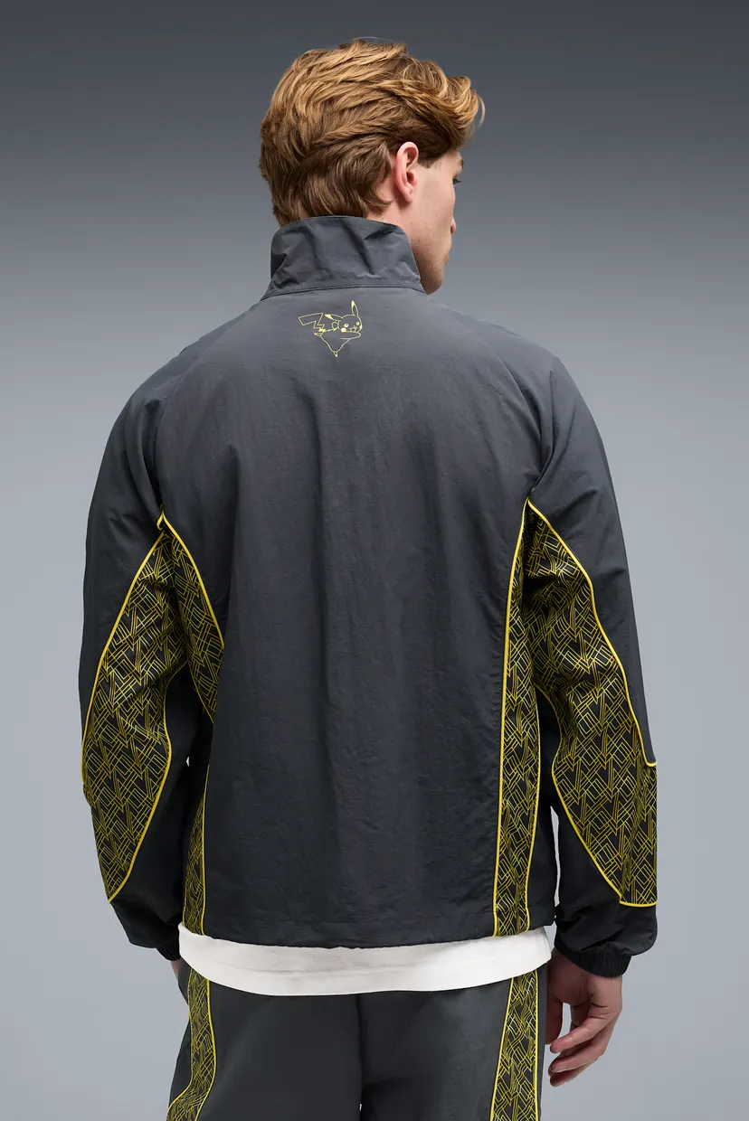 Чоловіча темно-сіра вітровка PUMA x POKÉMON PUMATECH-X Track Jacket Men 3