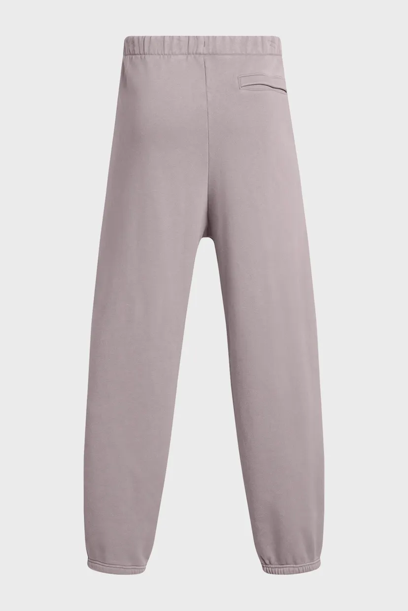 Мужские пудровые спортивные брюки UA Icon HWT Flc Wash OS Pant 6