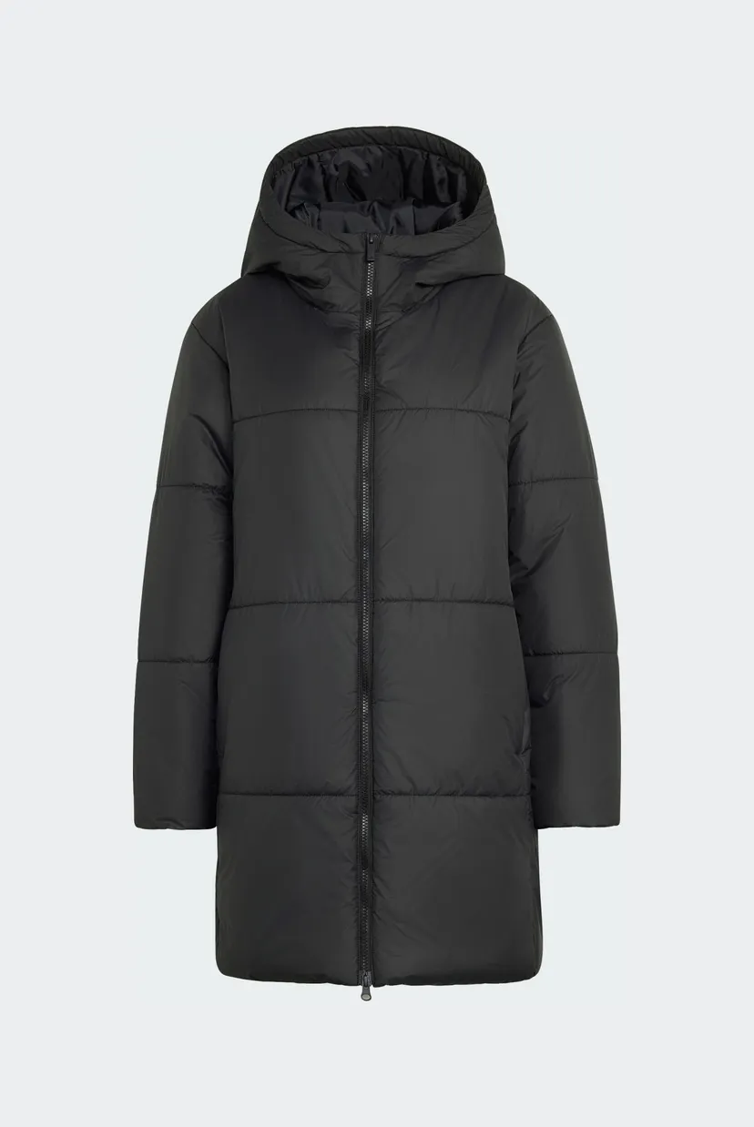 Женский черный пуховик ESSENTIALS HIGHLOFT INSULATED LONG PUFFER 6
