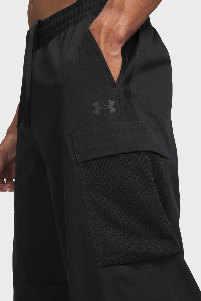 Чоловічі чорні спортивні штани Unstoppable Airvent Pant 4
