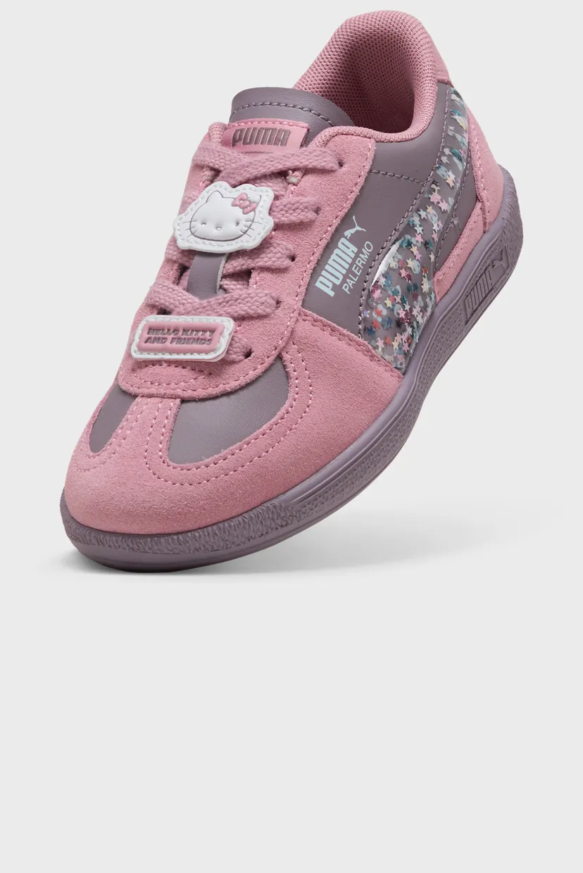 Детские фиолетовые сникерсы PUMA x HELLO KITTY AND FRIENDS Palermo Sneakers Kids 6