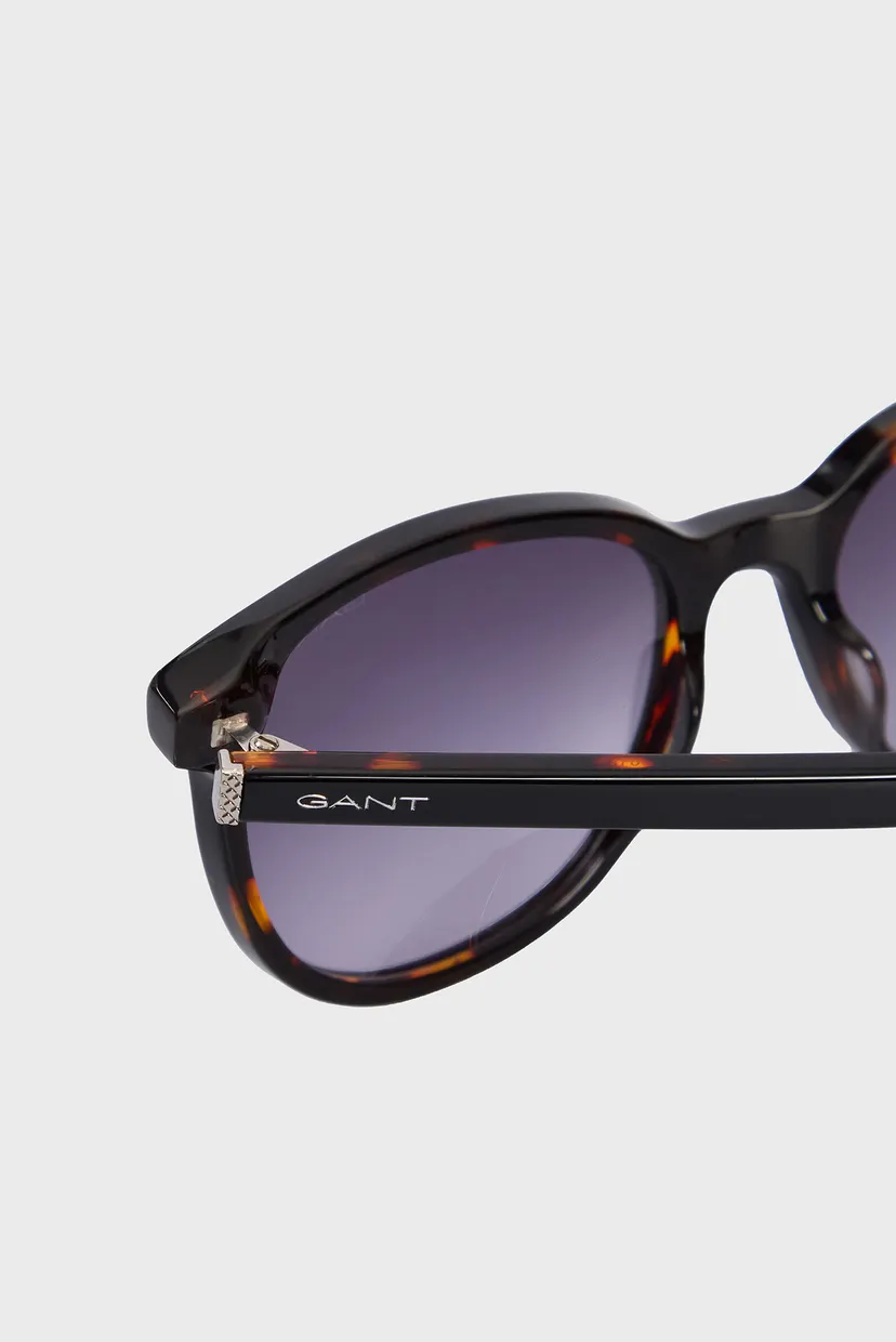 Женские черные солнцезащитные очки Plastic Sun Glasses Rectangular Full rim 3