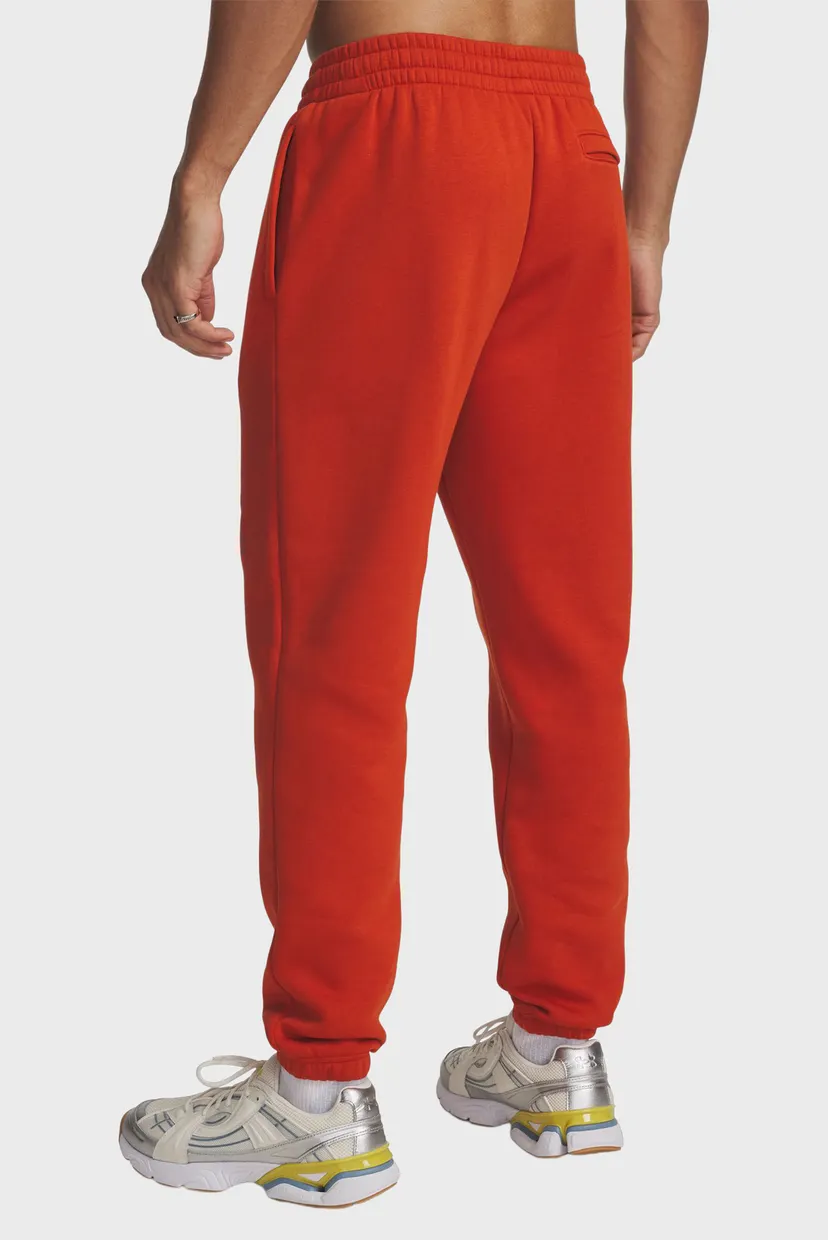 Чоловічі помаранчеві спортивні штани UA Icon Fleece Jogger 3