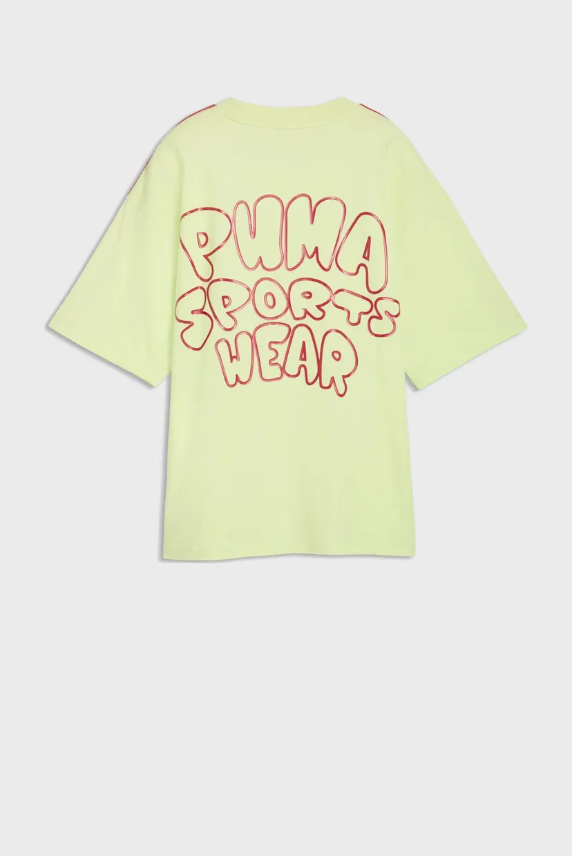 Дитяча салатова футболка Oversized Graphic Tee Youth 5
