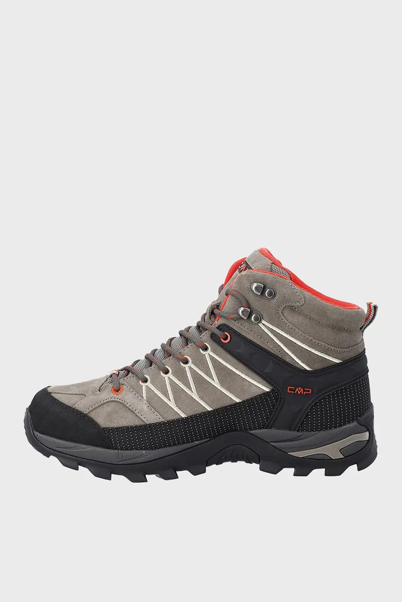 Чоловічі сірі замшеві черевики RIGEL MID TREKKING 4