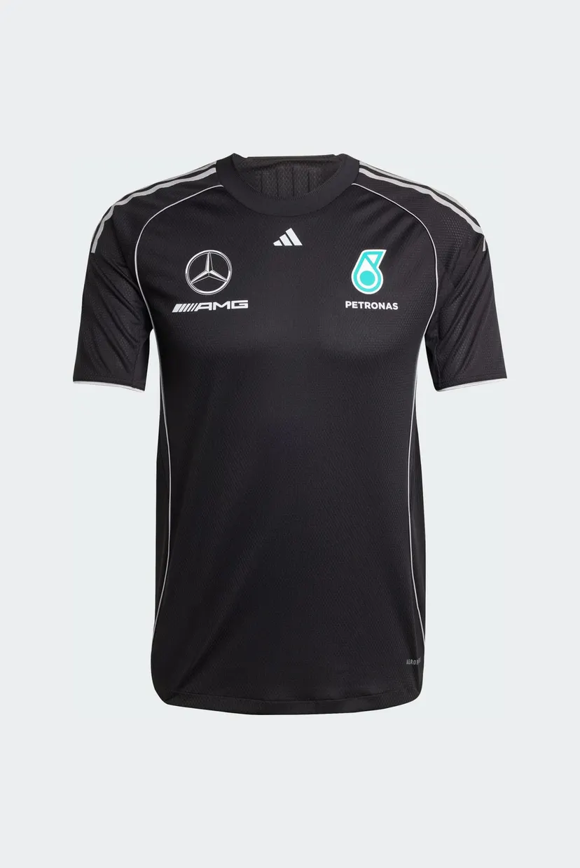 Мужская черная футболка Mercedes - AMG Petronas Formula One Team Mechanics 7