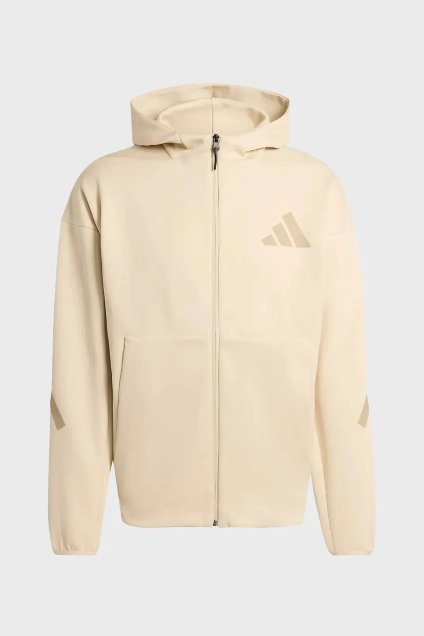 Чоловіча бежева спортивна кофта New adidas Z.N.E. Full-Zip 6