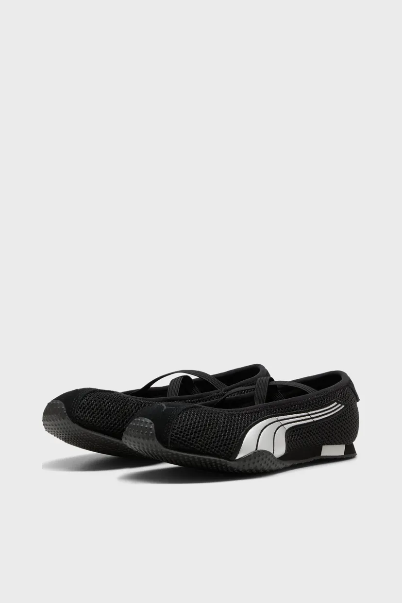 Женские черные балетки H-Street Ballet Sneakers Women 3