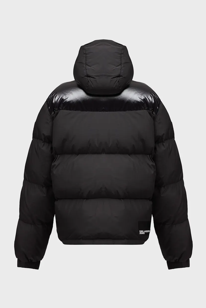 Чоловіча чорна куртка KLJ PUFFER JACKET 7