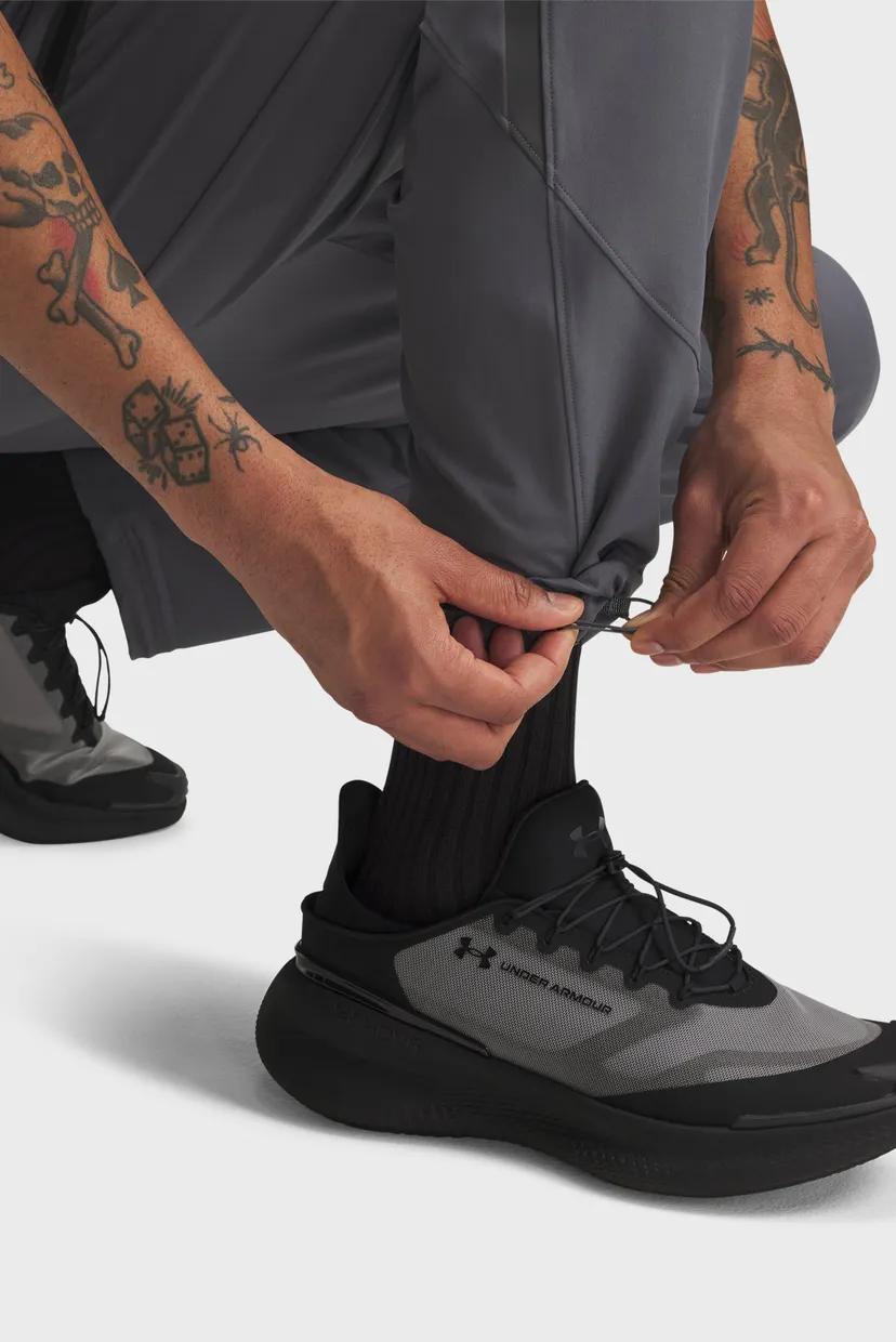 Чоловічі сірі спортивні штани UA Unstoppable Cargo Pant 5