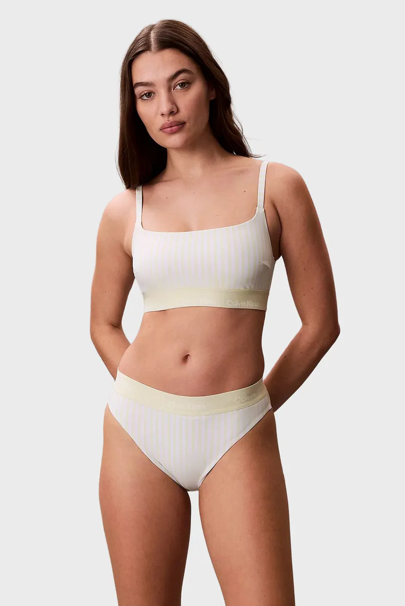 Женский лиф от купальника в полоску SQUARE NECK BRALETTE 4