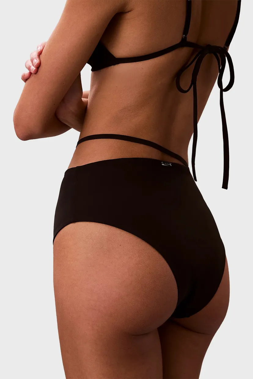 Женские черные трусики от купальника HW BELT BOTTOM 5