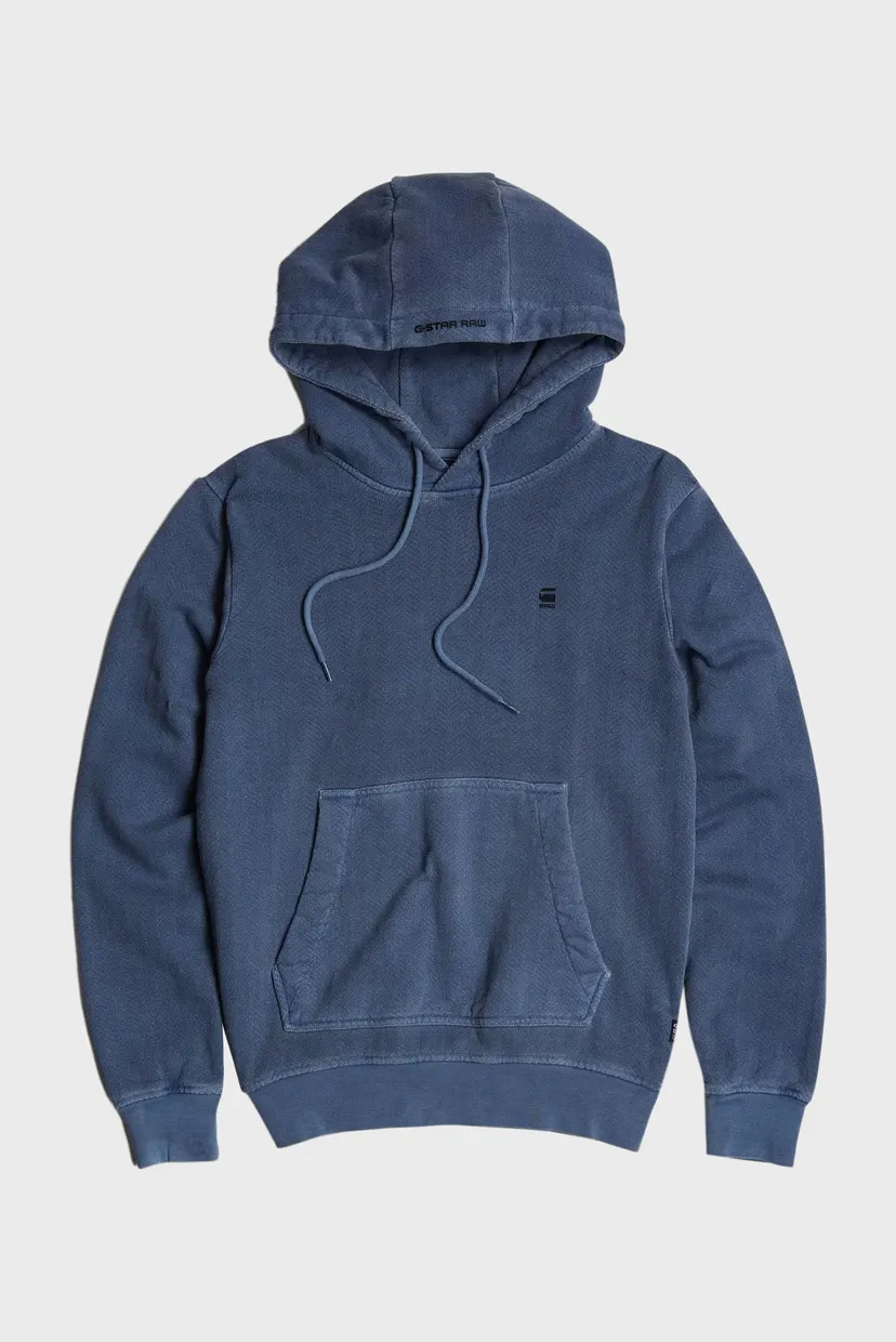 Мужское синее худи Overdyed hdd sw 5