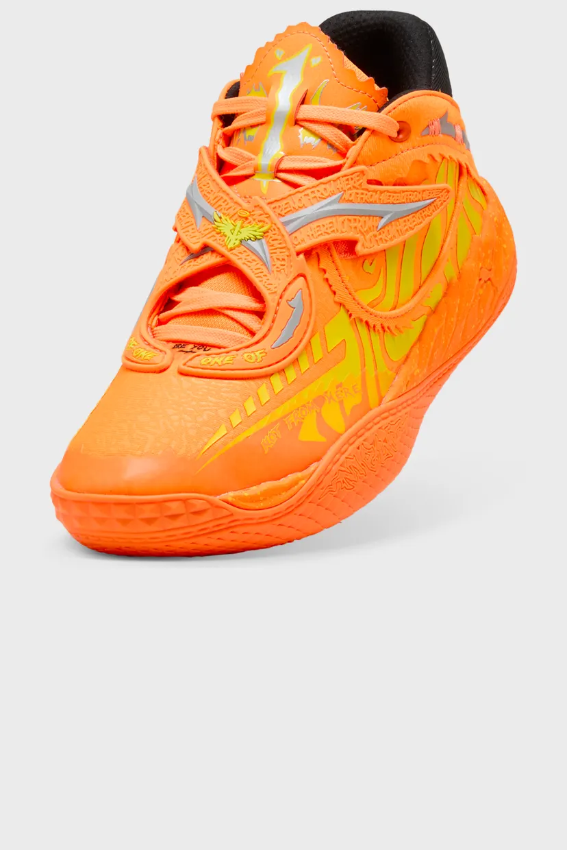 Помаранчеві кросівки PUMA x FAST & FURIOUS MB.05 LA Basketball Shoes Unisex 6