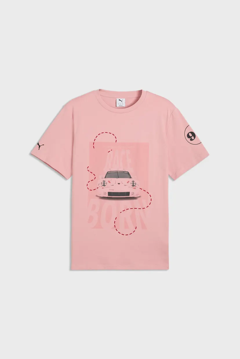 Чоловіча рожева футболка PUMA x PORSCHE LEGACY SAU 4