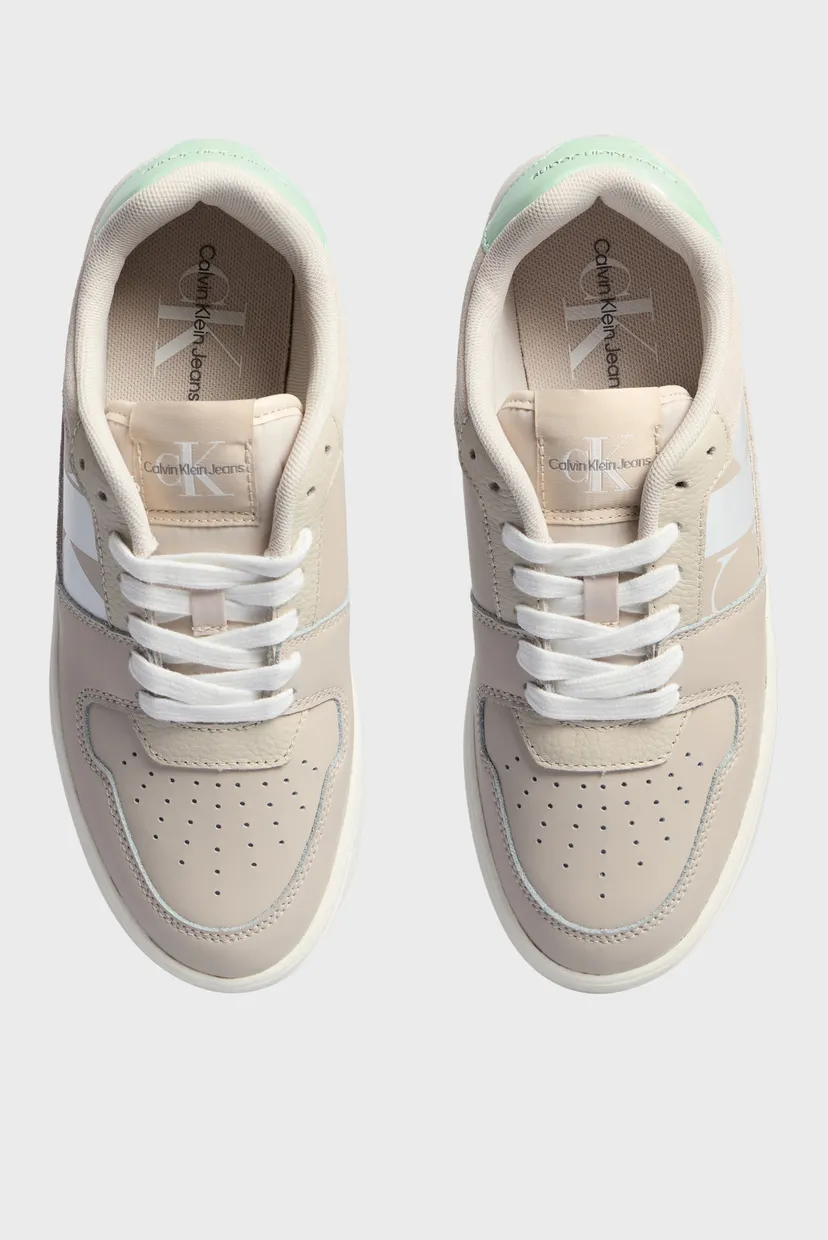 Жіночі бежеві снікерси CLASSIC CUPSOLE LOW NBS 4