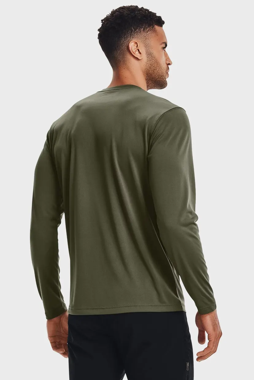 Чоловічий оливковий лонгслів UA TAC Tech LS T 3