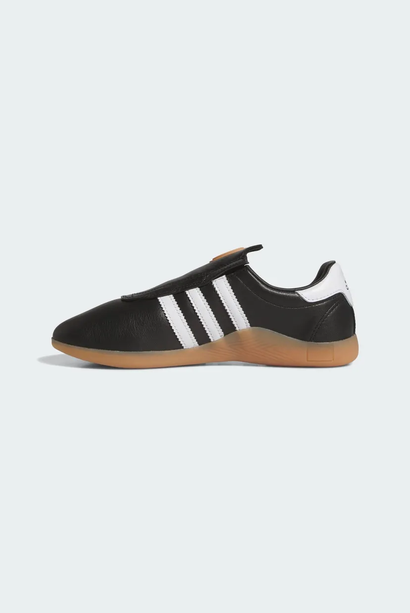 Женские черные кожаные кроссовки adidas Taekwondo Mei 6