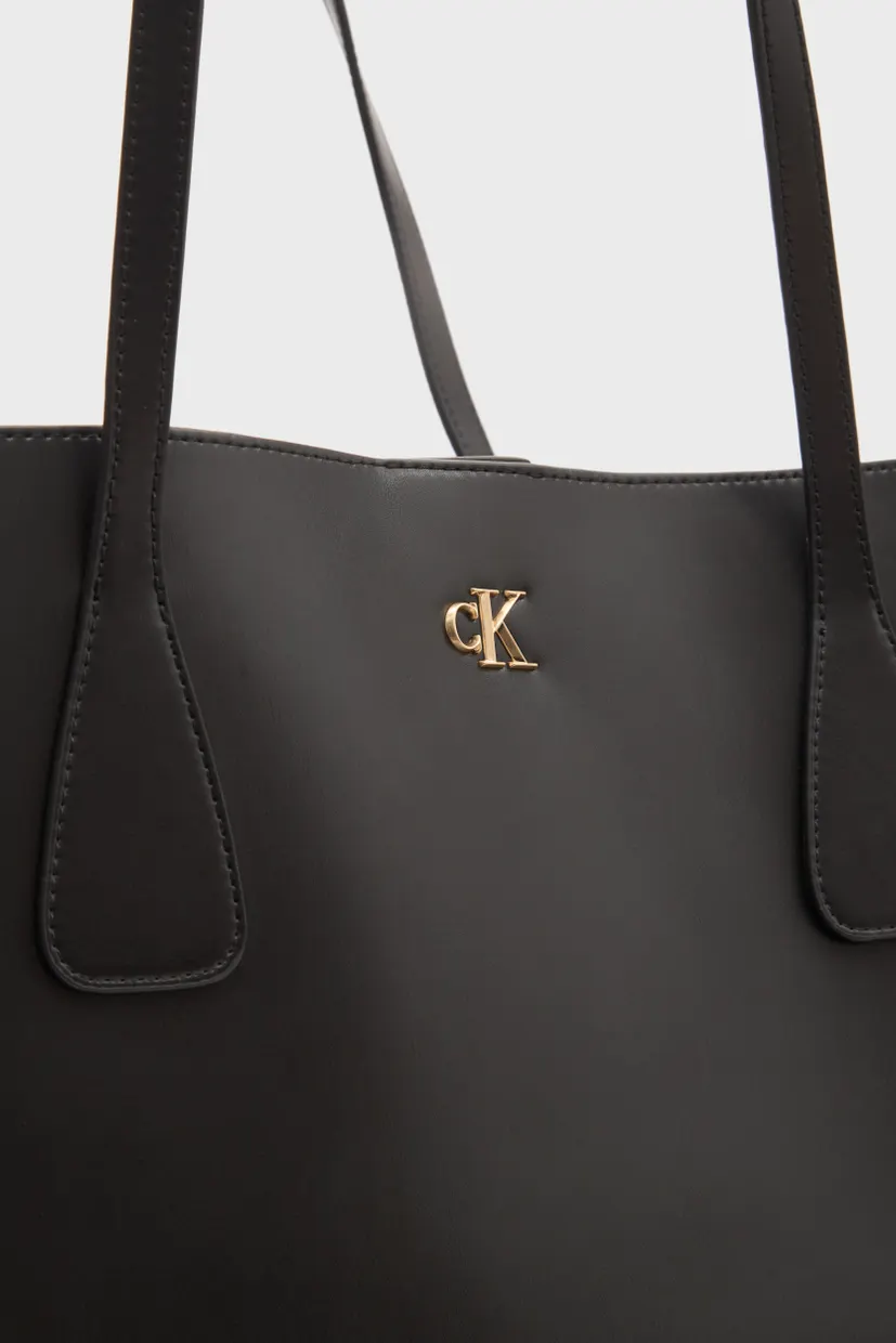 Жіноча чорна сумка SNAP LARGE TOTE 5