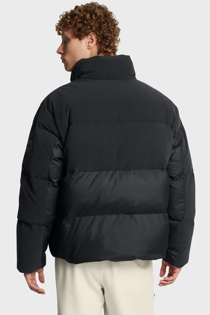 Чоловічий чорний пуховик LIMITLESS DOWN PUFFER CORD 3