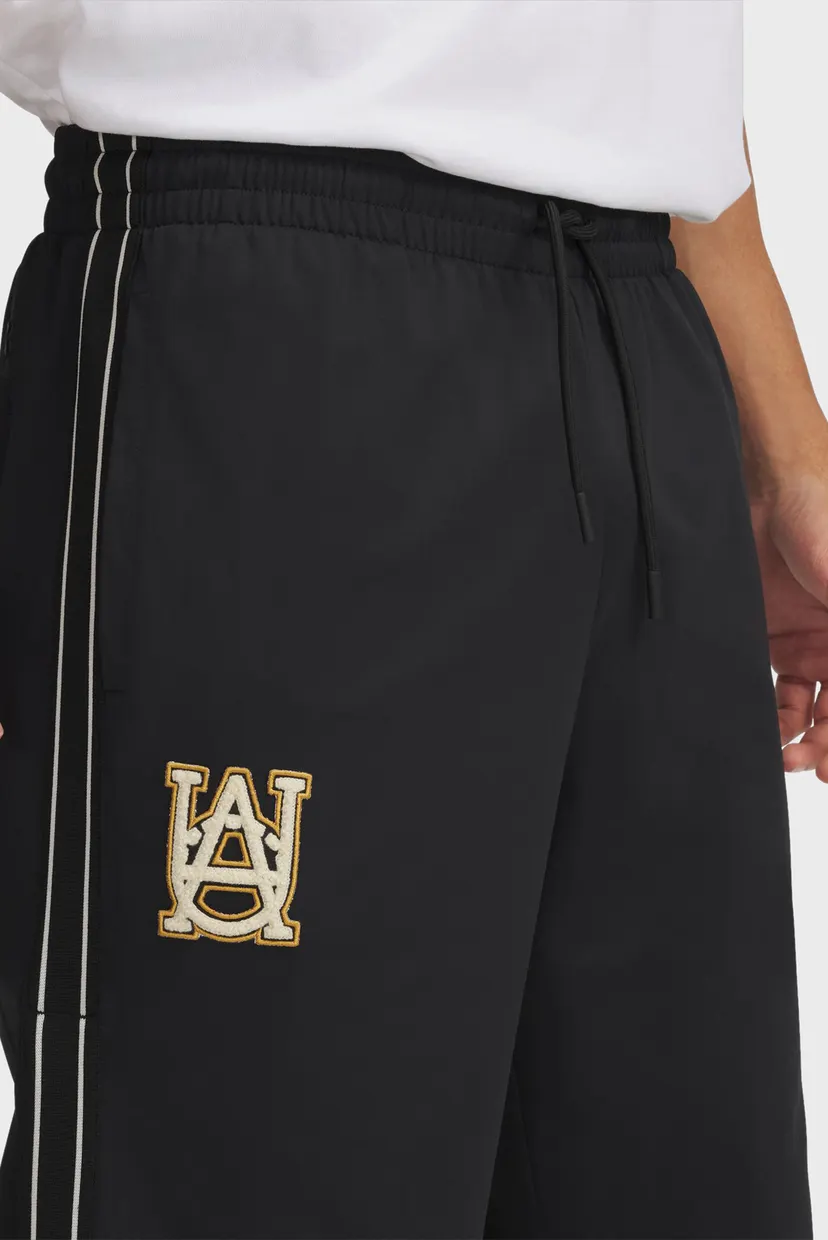 Мужские черные спортивные брюки Courtside Snap Pant 4