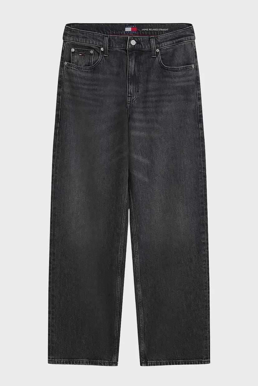 Мужские черные джинсы JAIMIE RLXD STR BI0187 5