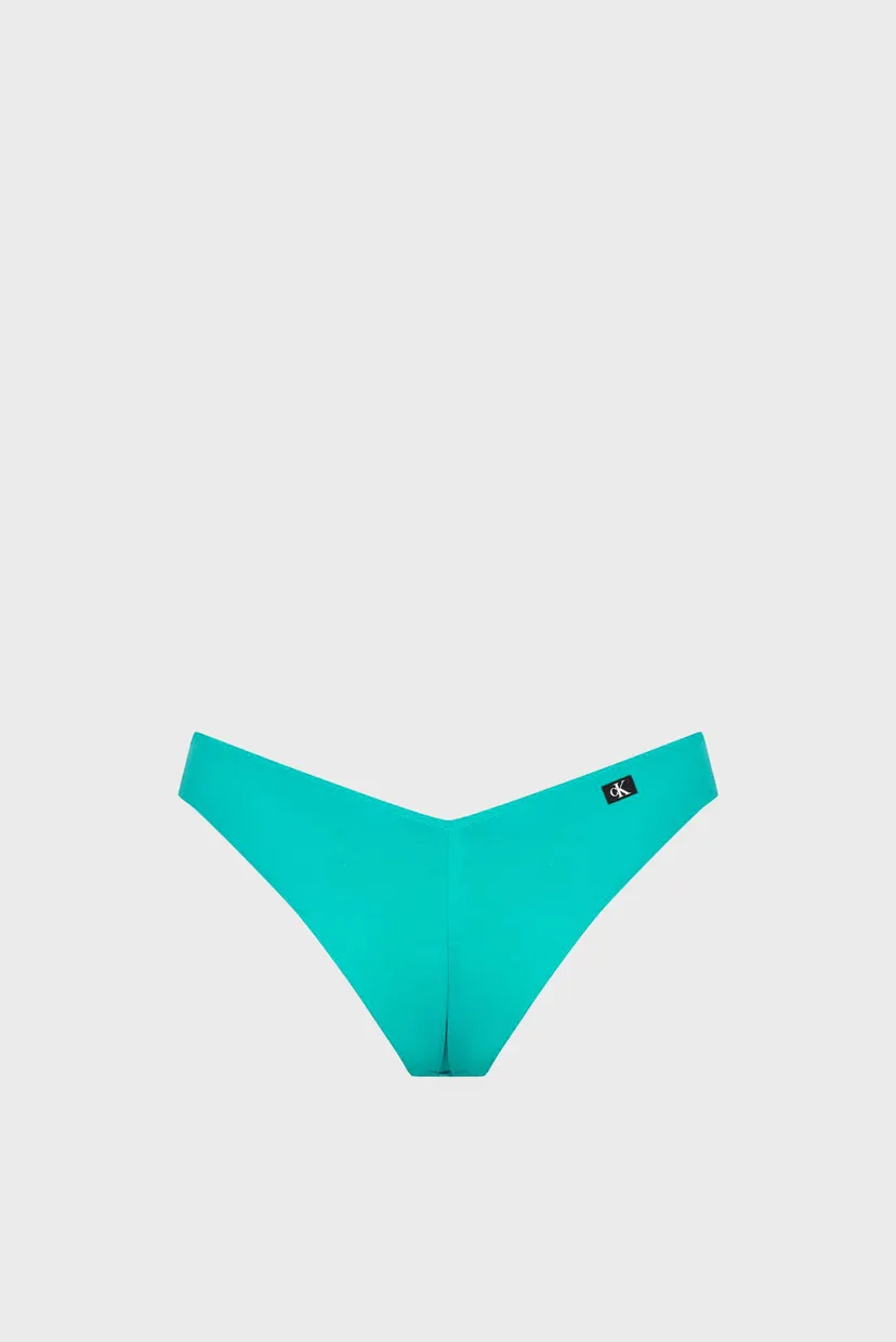Женские бирюзовые трусики от купальника STRING SIDE TIE 5