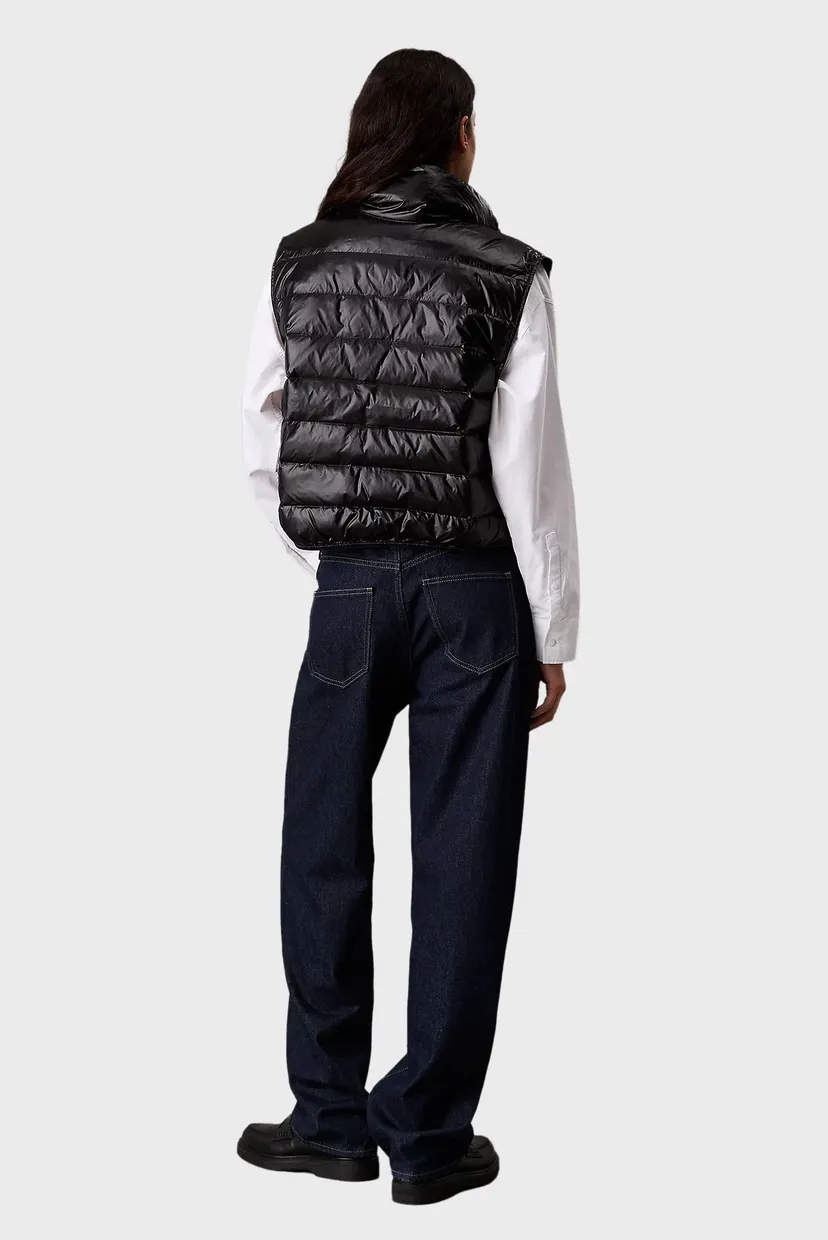 Жіночий чорний пуховий жилет UL DOWN VEST 3