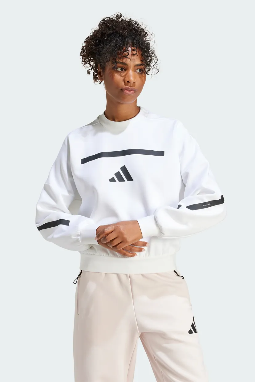 Жіночий білий світшот adidas Z.N.E. 4
