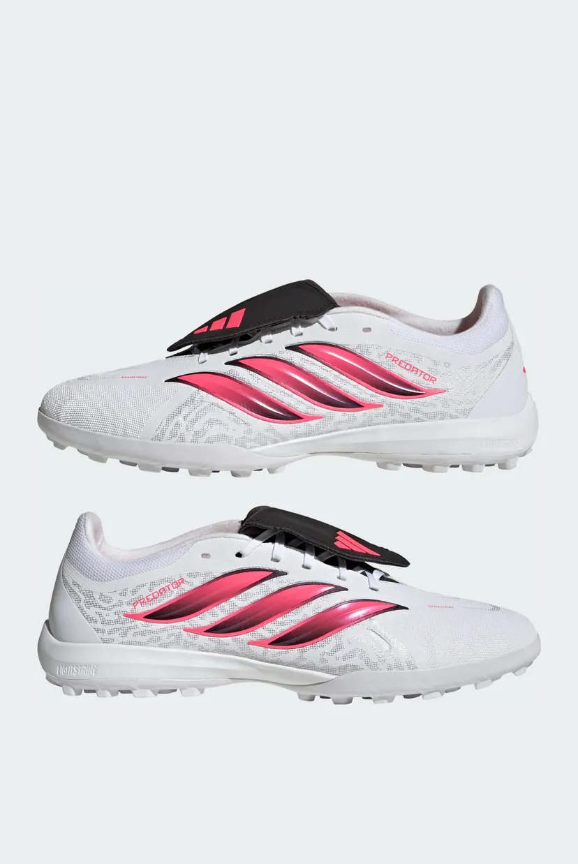 Белые бутсы PREDATOR LEAGUE Fold-Over Tongue Turf Football 7