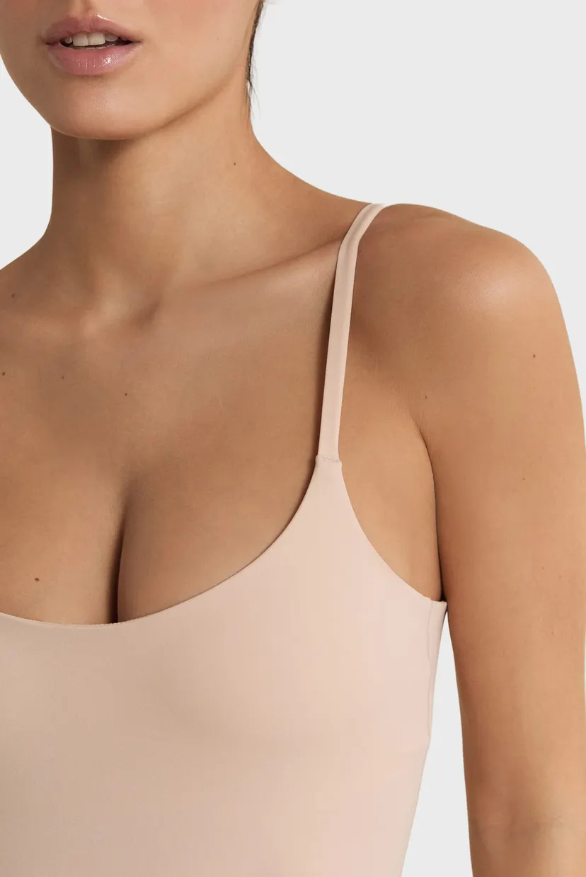 Женское бежевое боди PURE SOFT 4