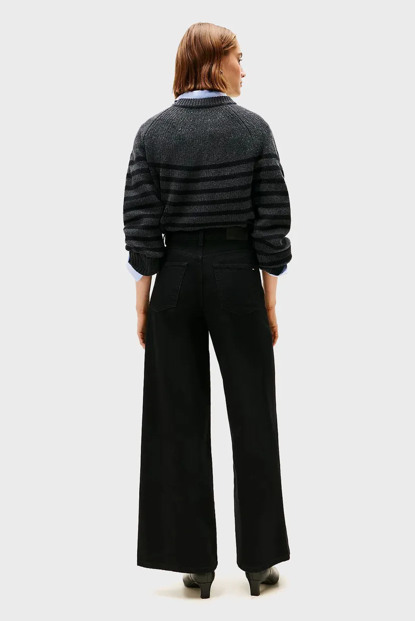 Женские черные джинсы DNM BLACK 70's WIDE LEG 3
