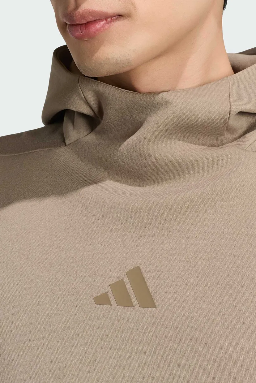Чоловіче коричневе худі ADIDAS Z.N.E. 4
