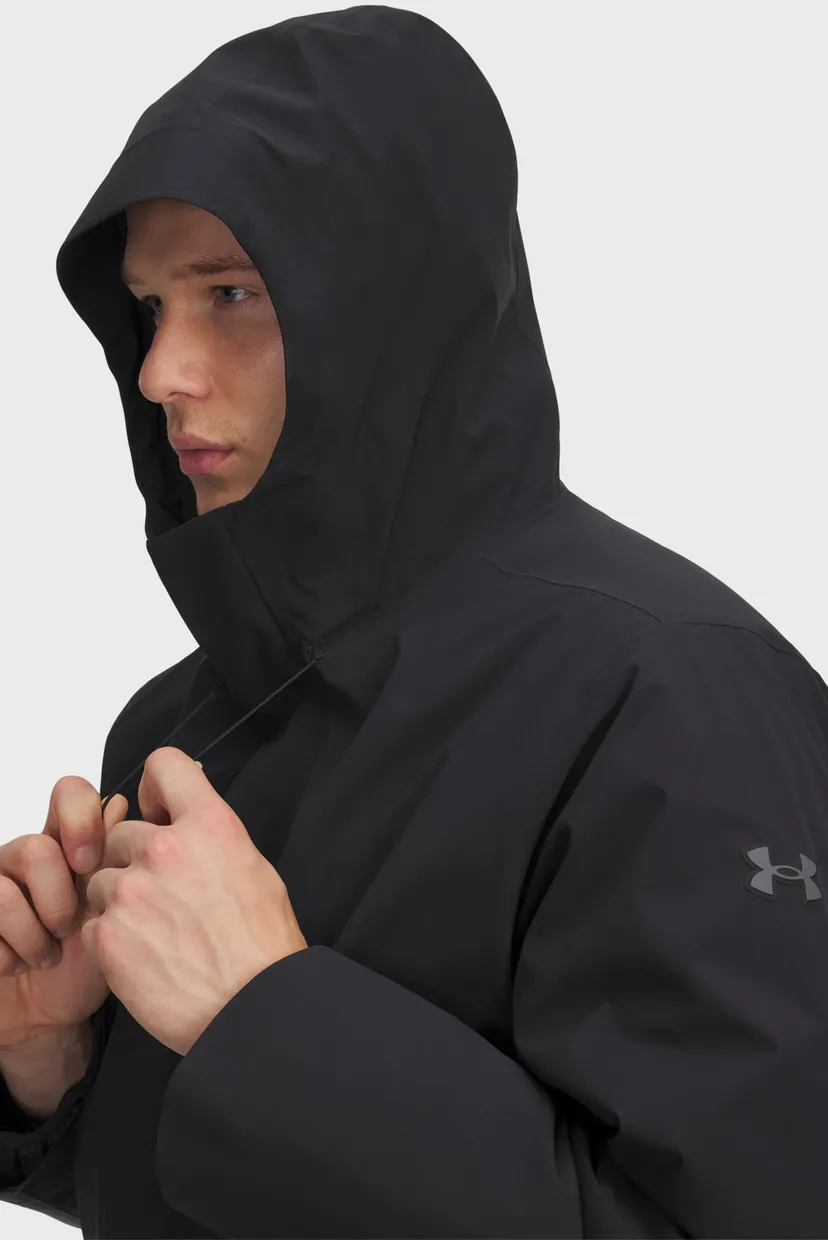 Чоловіча чорна парка 3в1 UA Legend Insulate 4 5