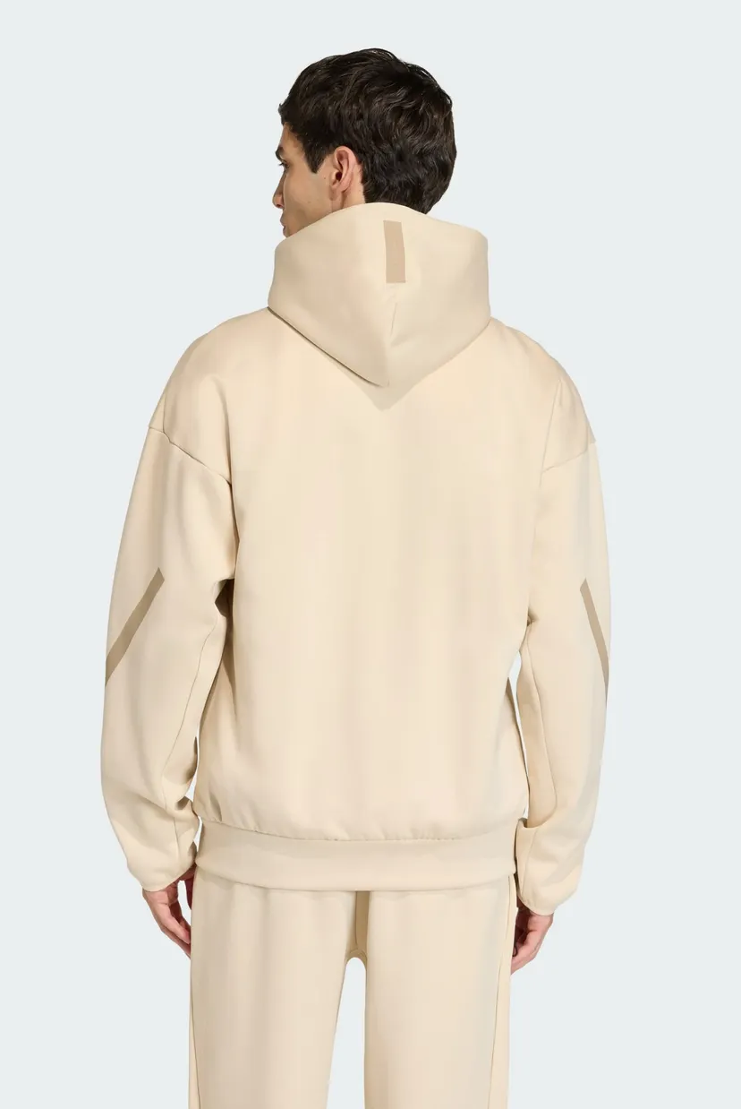 Мужская бежевая спортивная кофта New adidas Z.N.E. Full-Zip 3