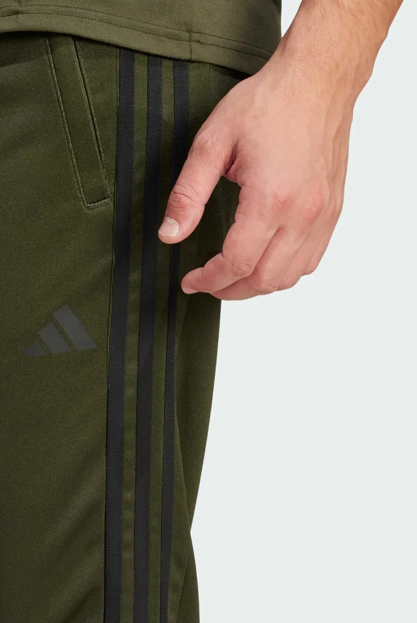 Мужские зеленые спортивные брюки Train Essentials 3-Stripes 4