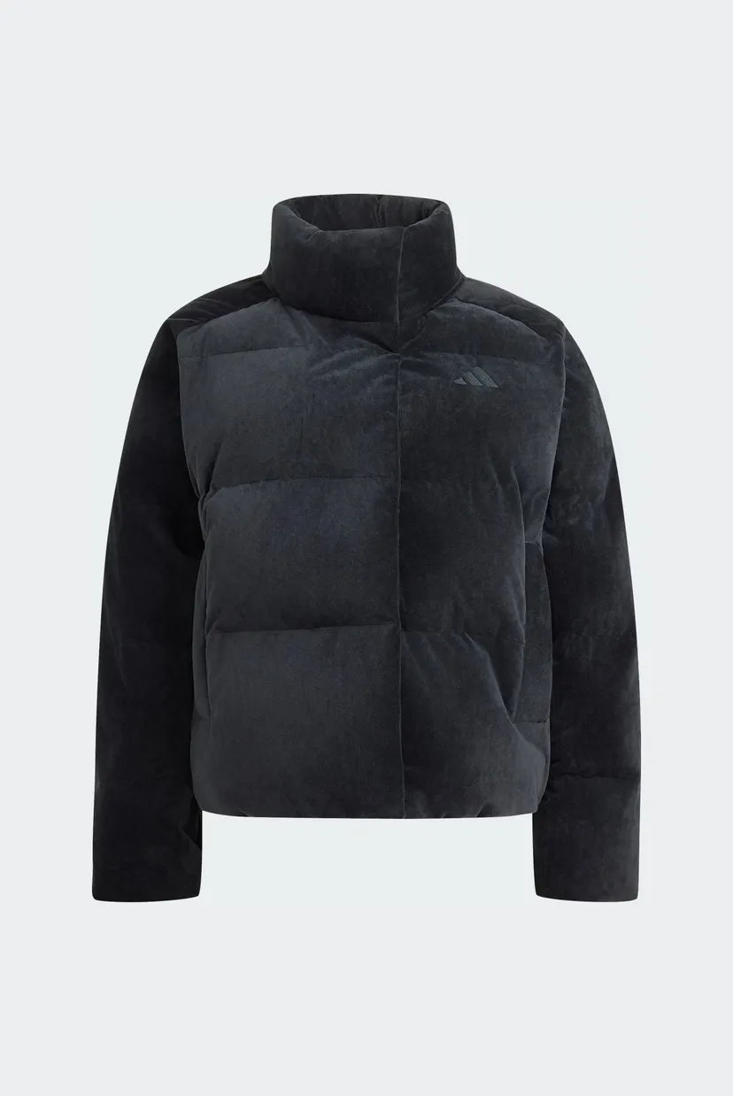 Жіноча чорна велюрова куртка HELIONIC DOWN PUFFER VELOUR 6