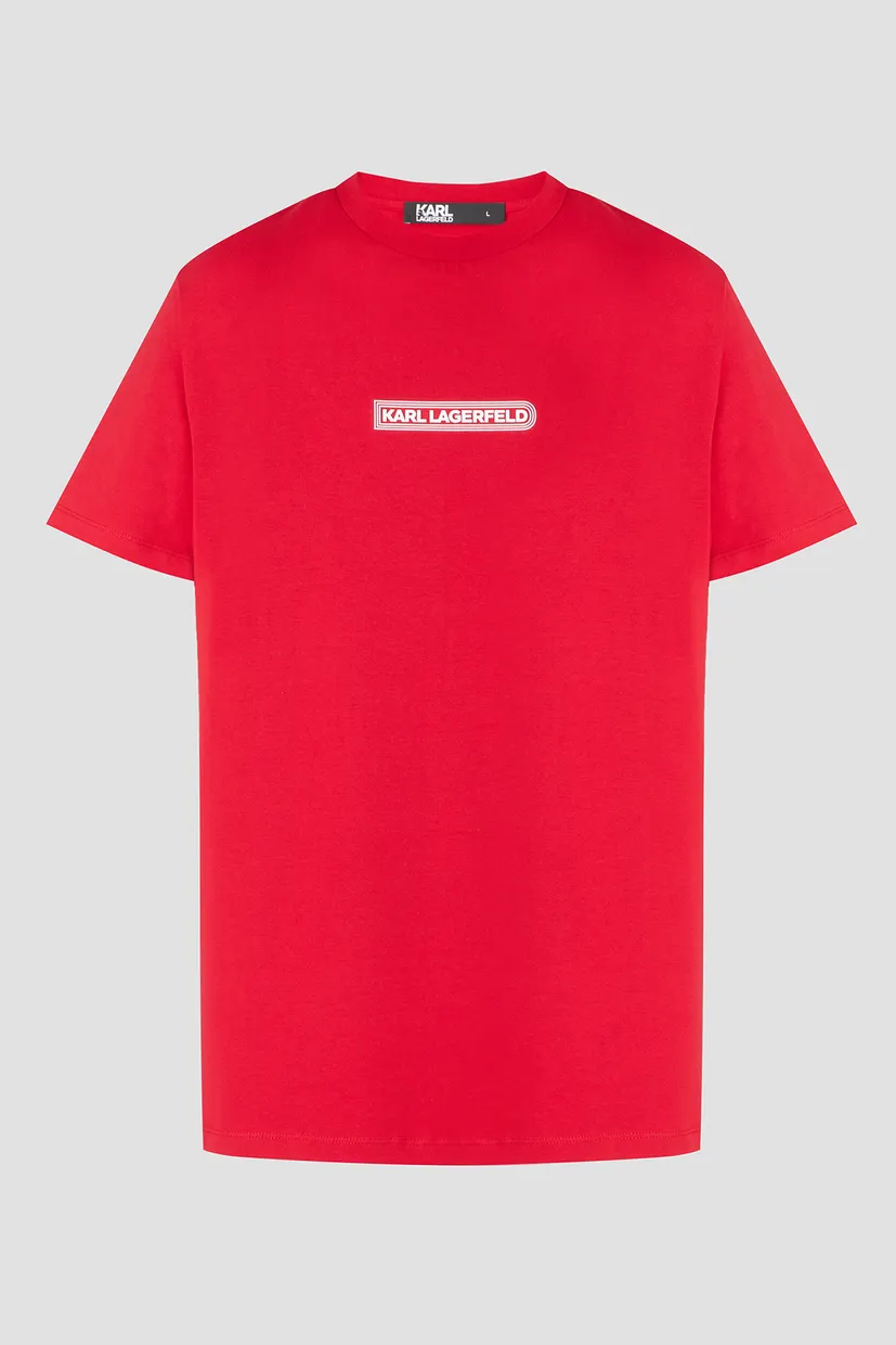 Чоловіча червона футболка 7