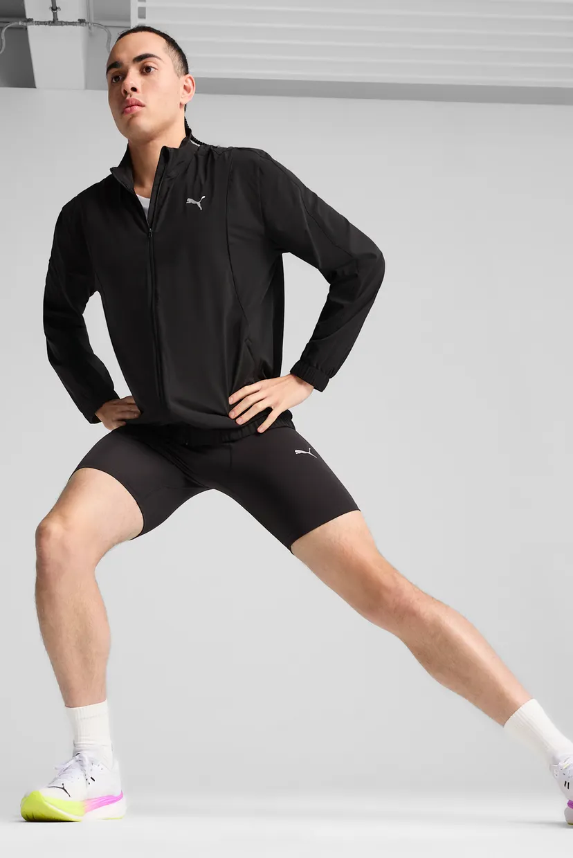 Чоловіча чорна вітровка VELOCITY Woven Running Jacket Men 5