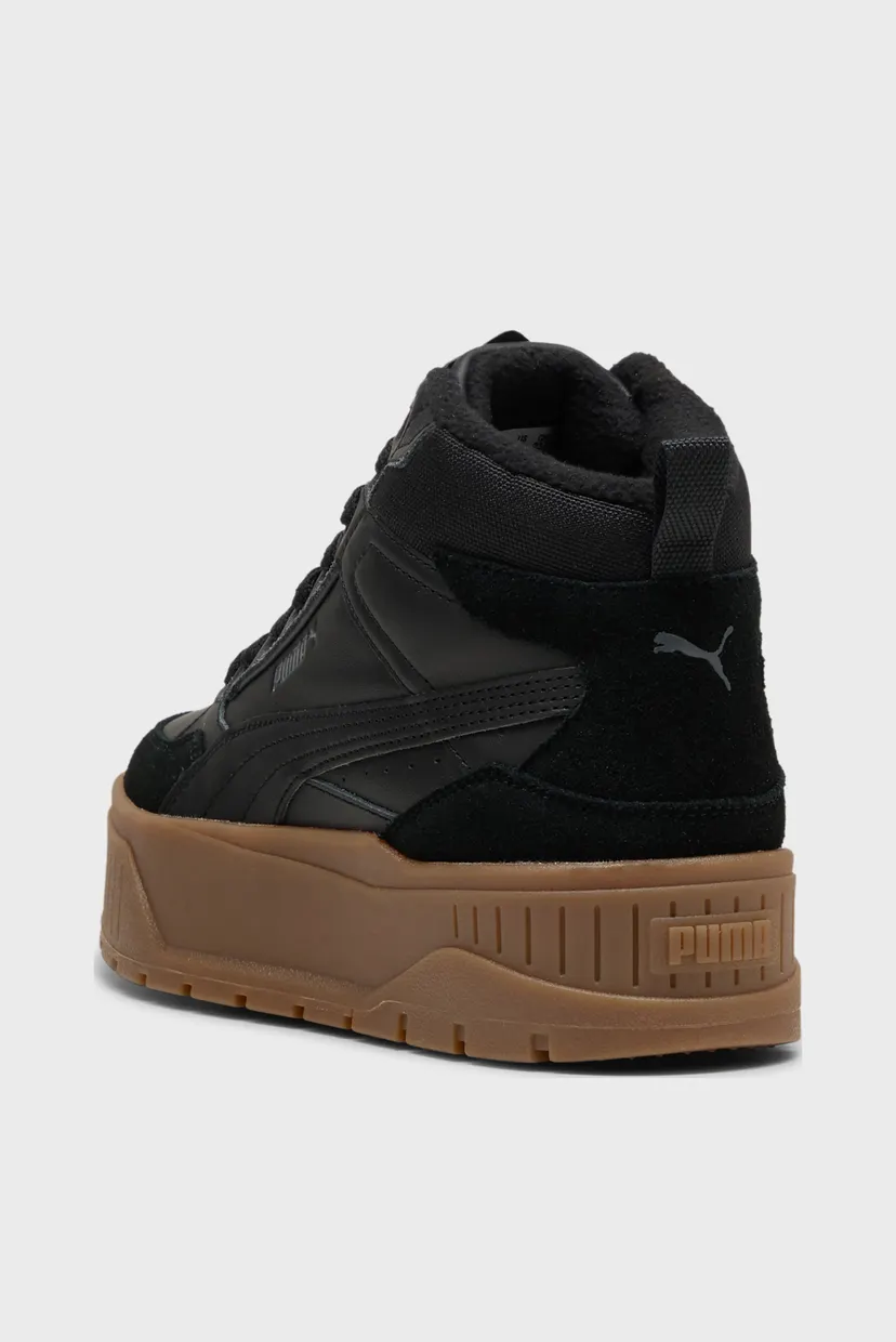 Жіночі чорні шкіряні кросівки Karmen II Idol Mid WTR Sneakers Women 5