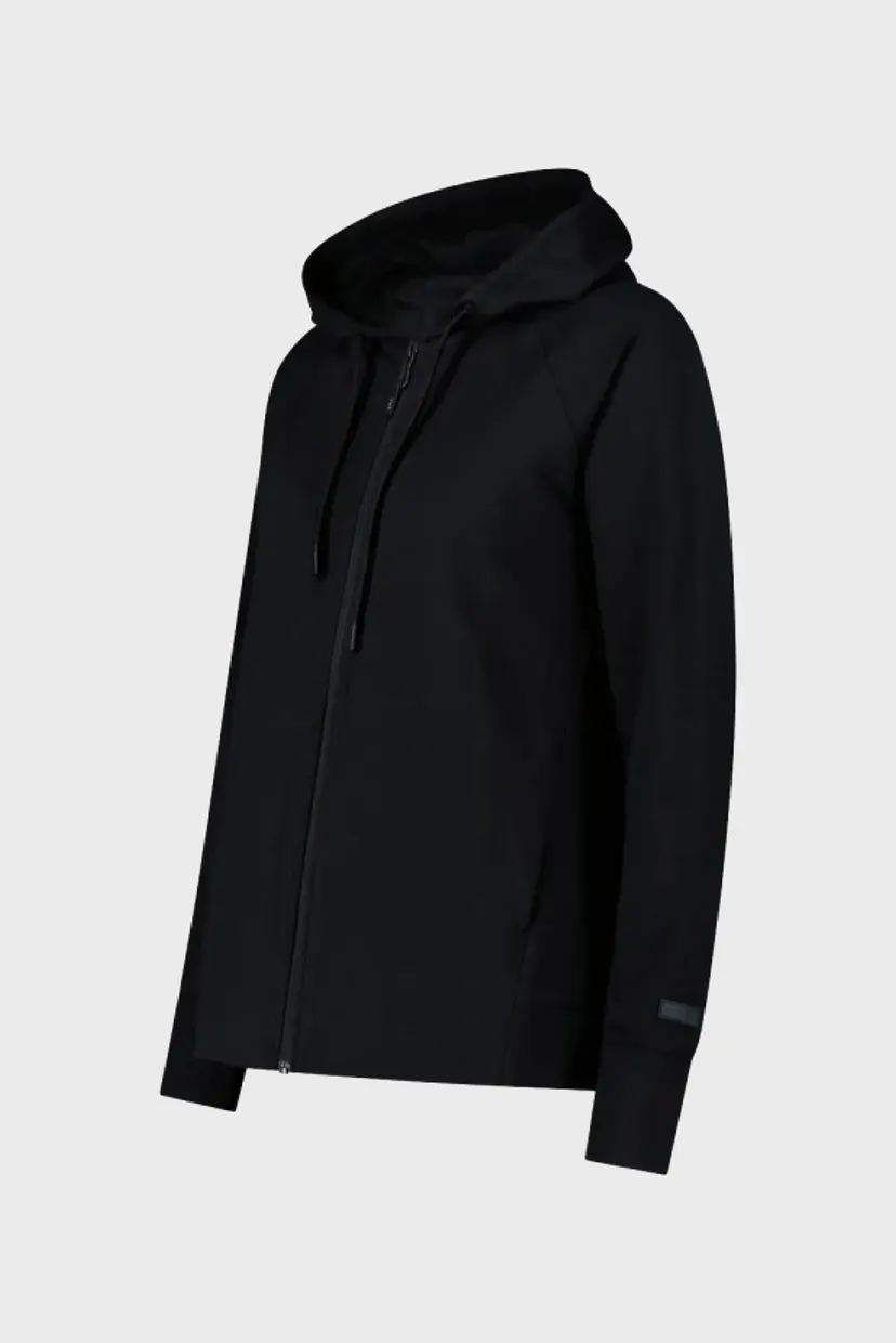 Женское черное худи CO JACKET FIX HOOD 3