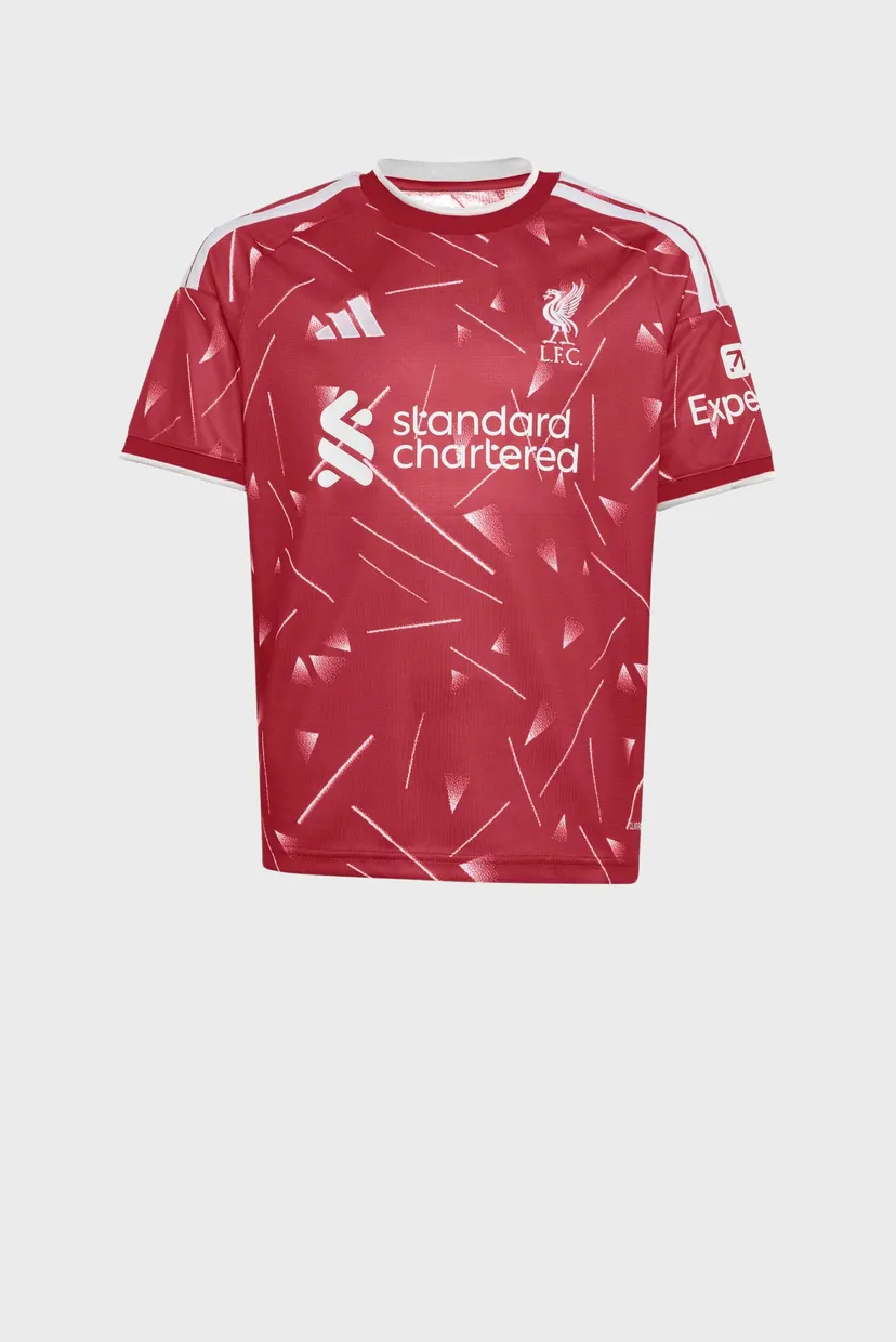 Детская бордовая футболка Liverpool FC 26/27 Home Kids 8