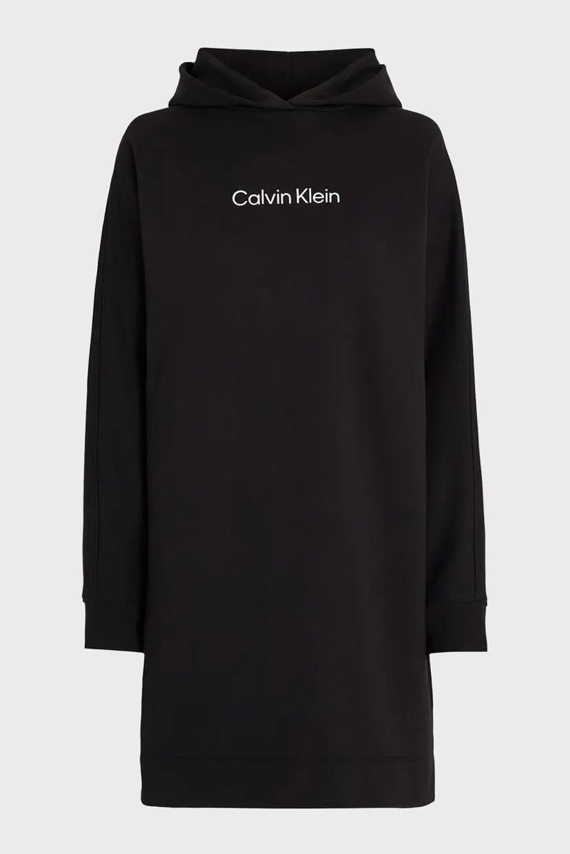 Жіноча чорна сукня HERO LOGO HOODIE DRESS 5