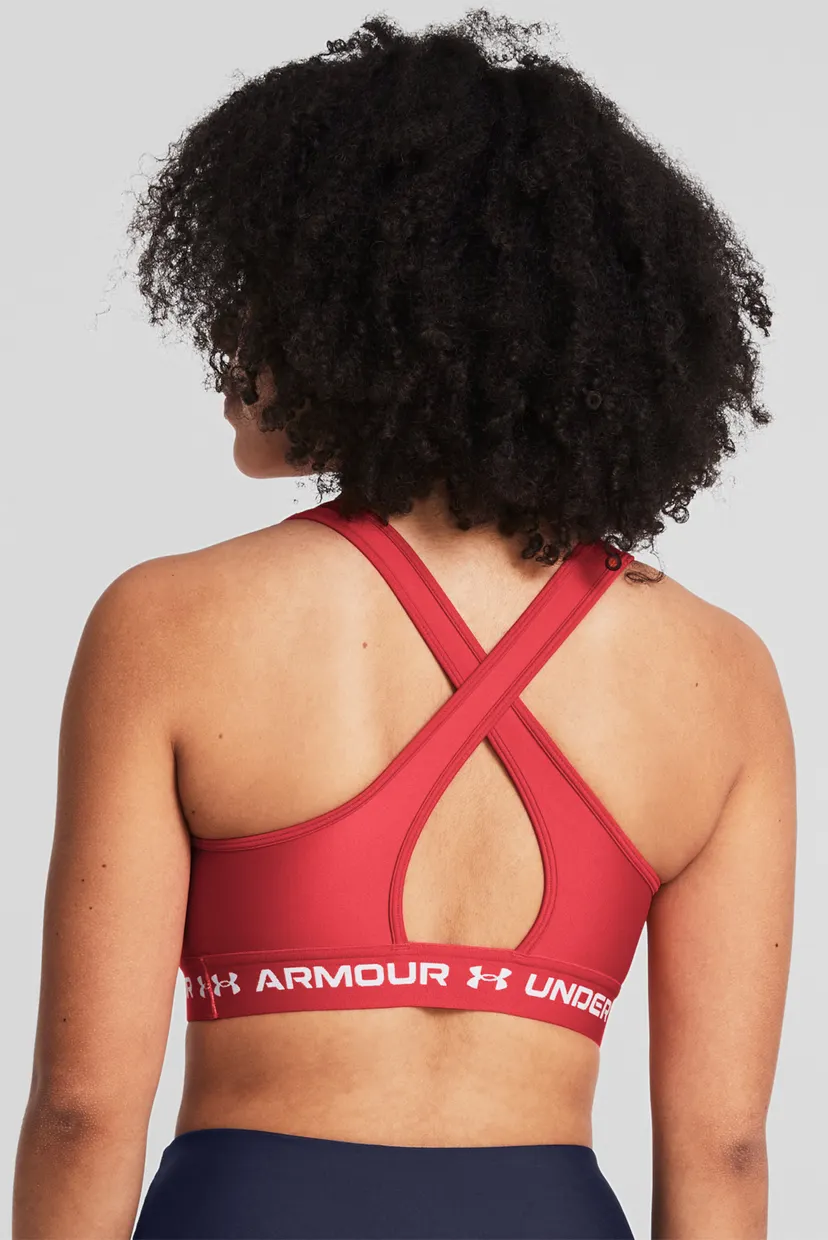 Жіночий червоний топ Crossback Mid Bra 6