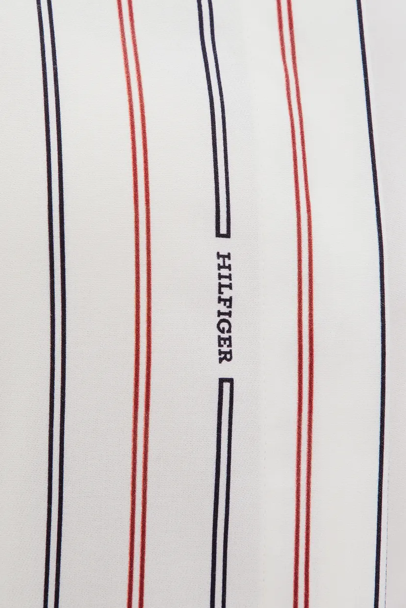 Женская белая рубашка в полоску MONOTYPE STRIPE 4